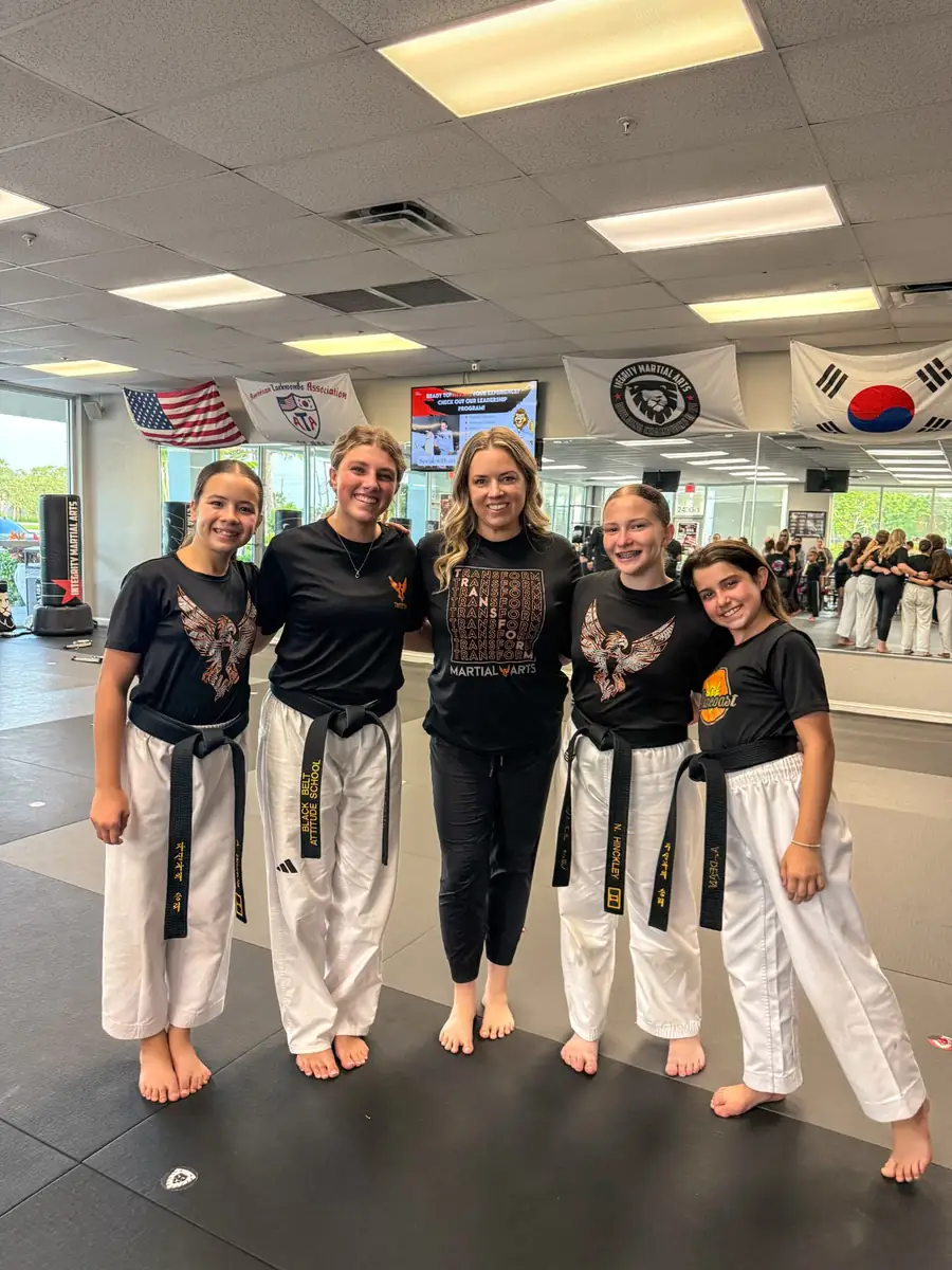 Teens & Adults taekwondo class at Transform Martial Arts North Port FL