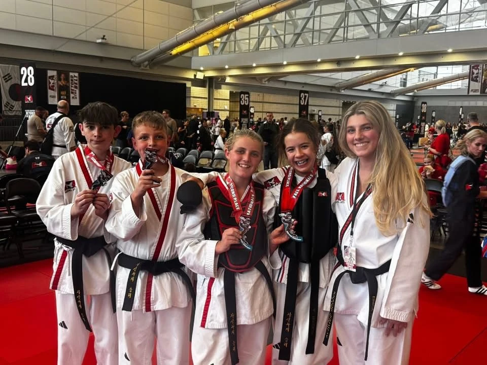 Kids martial arts class at Transform Martial Arts in North Port FL